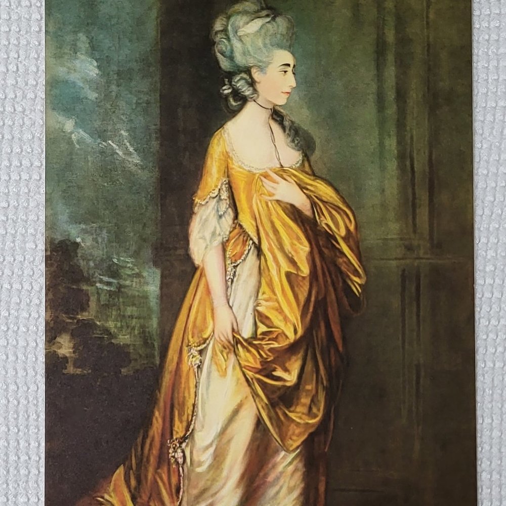 MRS. GRACE DALRYMPLE ELLIOTT by GAINSBOROUGH Treasures of Art Painting Print